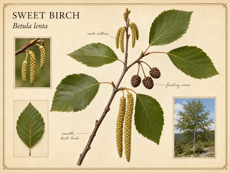 Sweet Birch (Betula lenta)