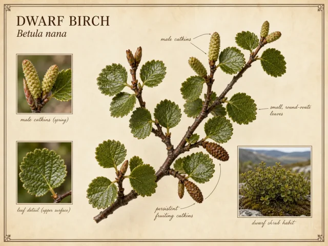 Dwarf Birch (Betula nana)