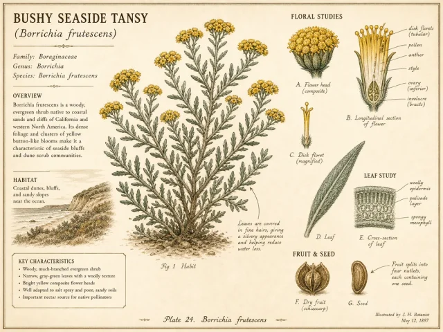 Bushy Seaside Tansy