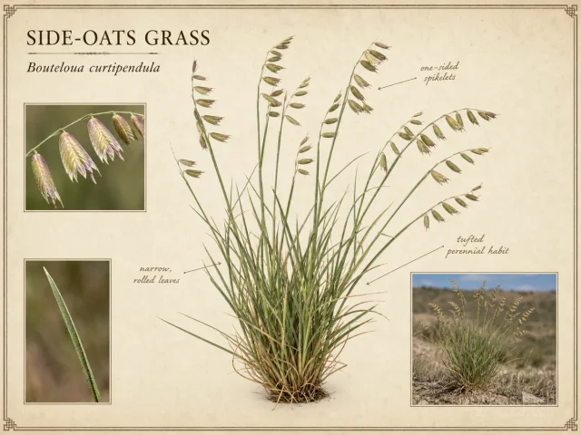 Side-Oats Grass (Bouteloua curtipendula)