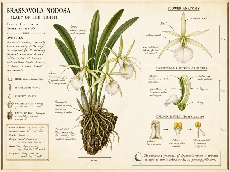 Lady of the Night (Brassavola nodosa)