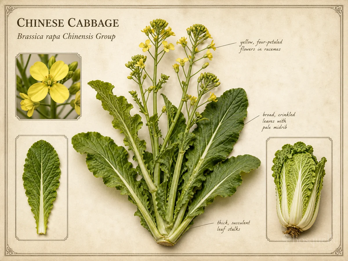 Chinese Cabbage (Brassica rapa Chinensis Group)