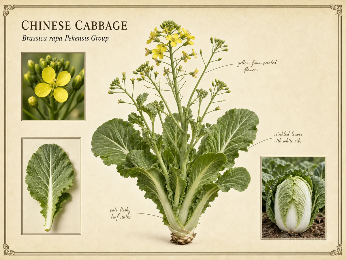 Chinese Cabbage (Brassica rapa Pekensis Group)