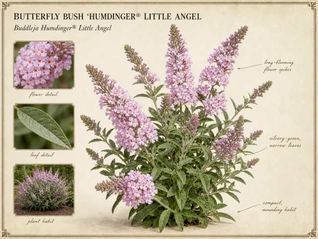 Butterfly Bush ‘Humdinger® Little Angel (Buddleja Humdinger® Little Angel)