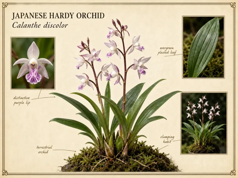Japanese Hardy Orchid (Calanthe discolor)
