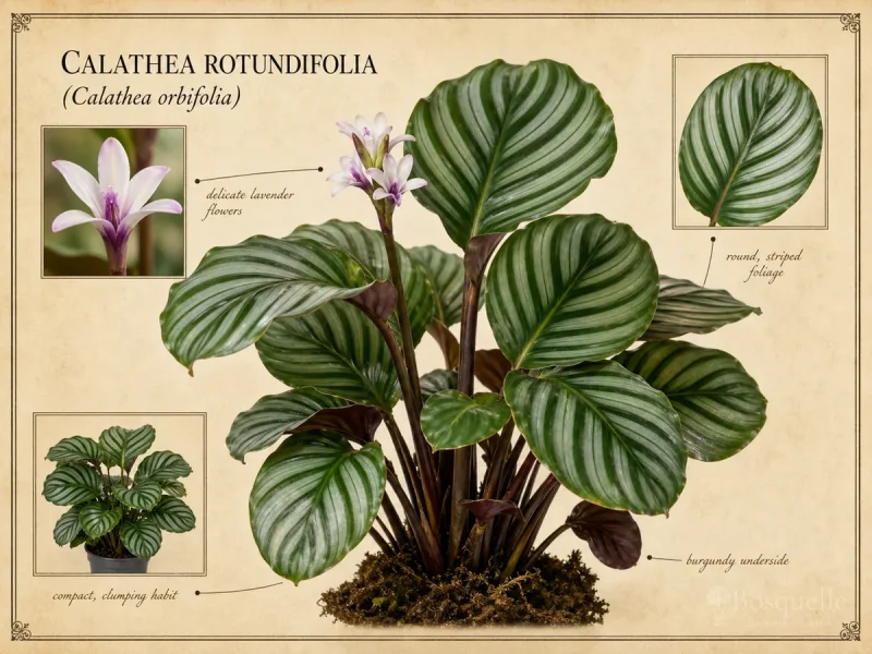 Calathea rotundifolia (Calathea orbifolia)
