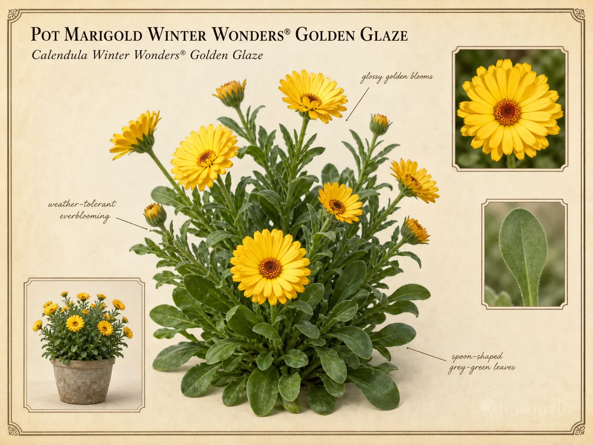Pot Marigold Winter Wonders® Golden Glaze (Calendula Winter Wonders® Golden Glaze)