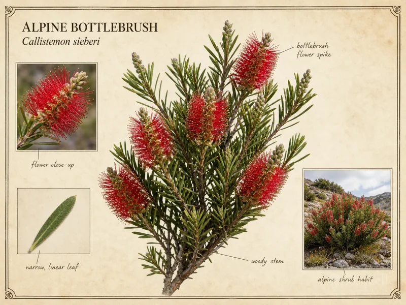 Alpine Bottlebrush (Callistemon sieberi)