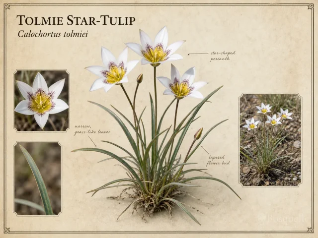 Tolmie Star-Tulip