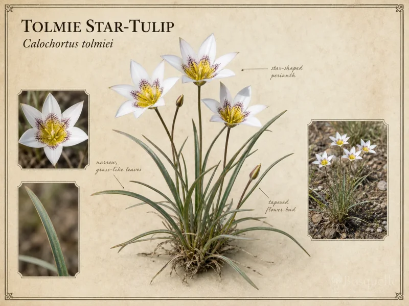 Tolmie Star-Tulip (Calochortus tolmiei)