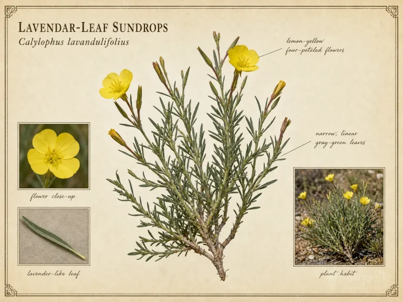 Lavendar-leaf Sundrops — Clump sundrops (6)