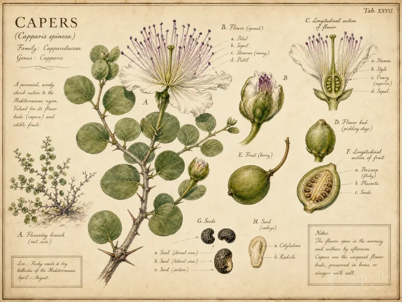 Capers (Capparis spinosa)