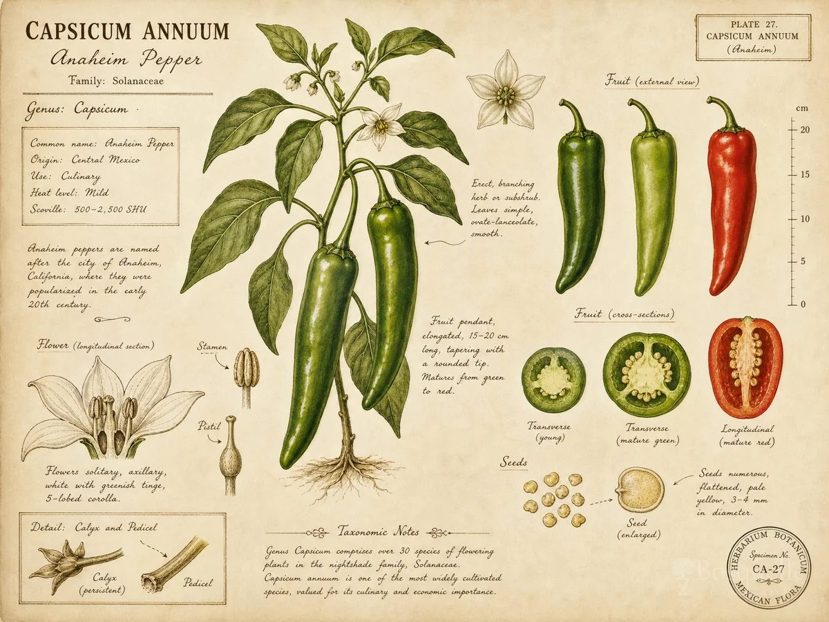 Anaheim (Capsicum annuum)