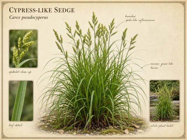 Cypress-like Sedge (Carex pseudocyperus)