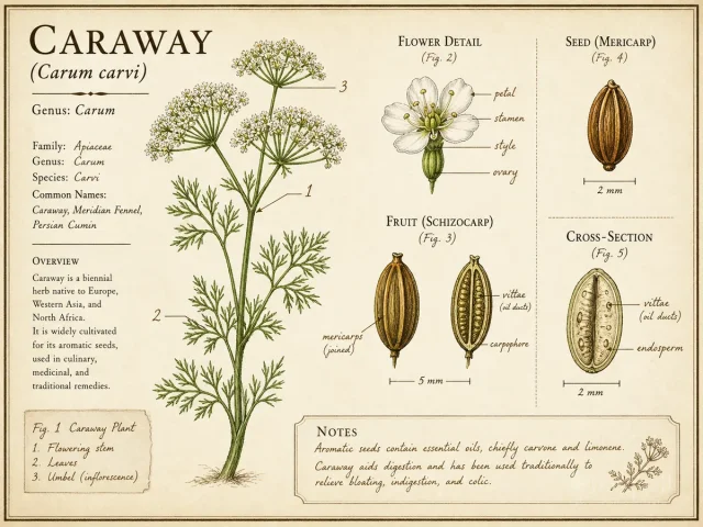 Caraway (Carum carvi)