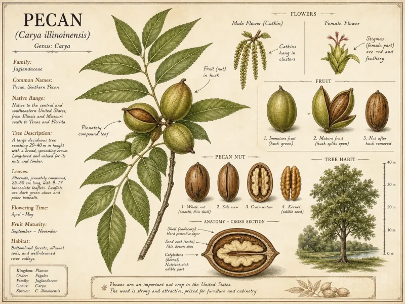 Pecan (Carya illinoinensis)