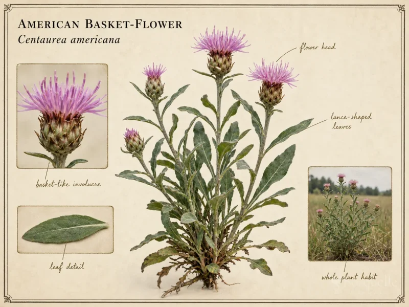 American Basket-flower (Centaurea americana)