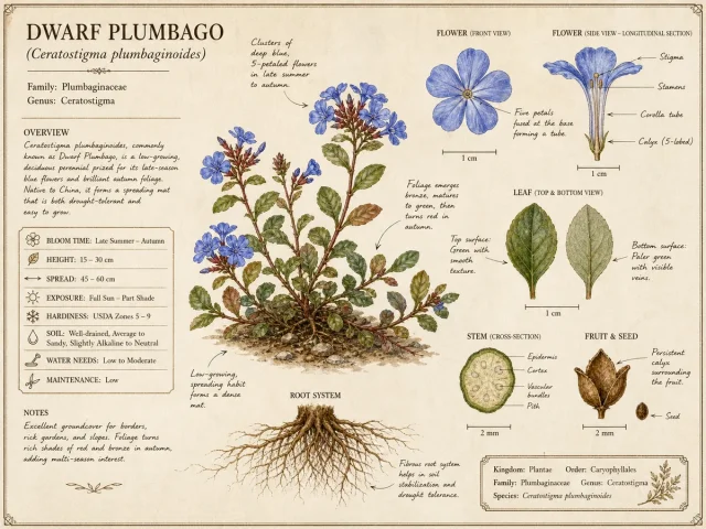 Dwarf Plumbago