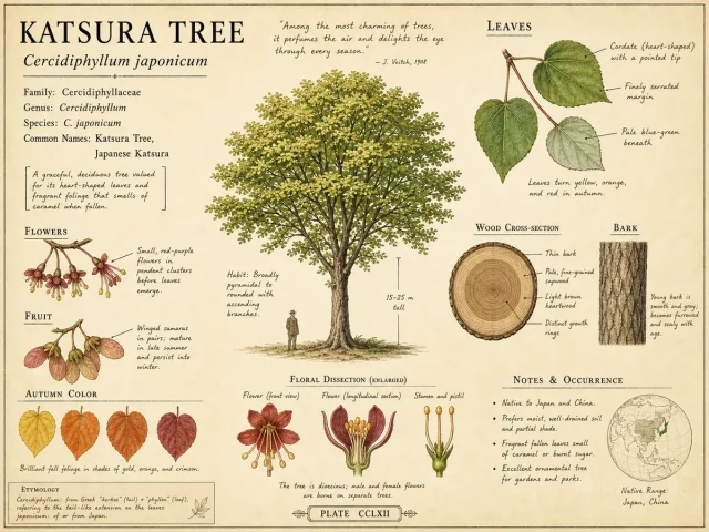 Katsura Tree (Cercidiphyllum japonicum)