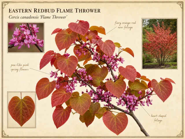 Eastern Redbud Flame Thrower