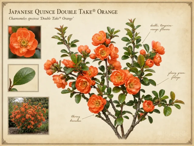 Japanese Quince Double Take® Orange (Chaenomeles speciosa Double Take® Orange)