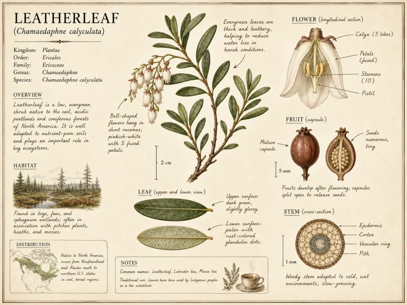 Leatherleaf (Chamaedaphne calyculata)