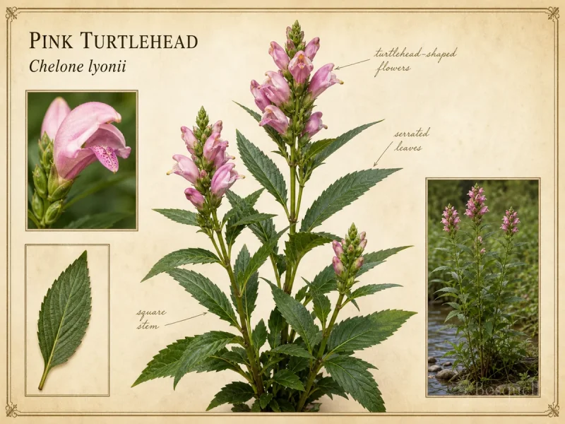 Pink Turtlehead — White turtlehead · Browse by kind