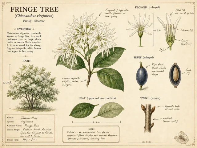 Fringe Tree (Chionanthus virginicus)