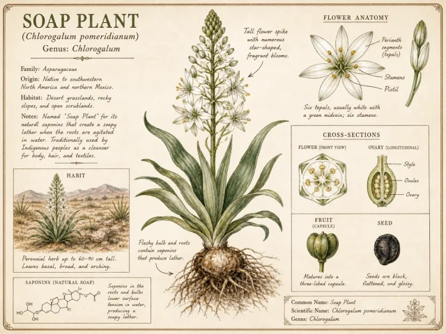 Soap Plant (Chlorogalum pomeridianum)