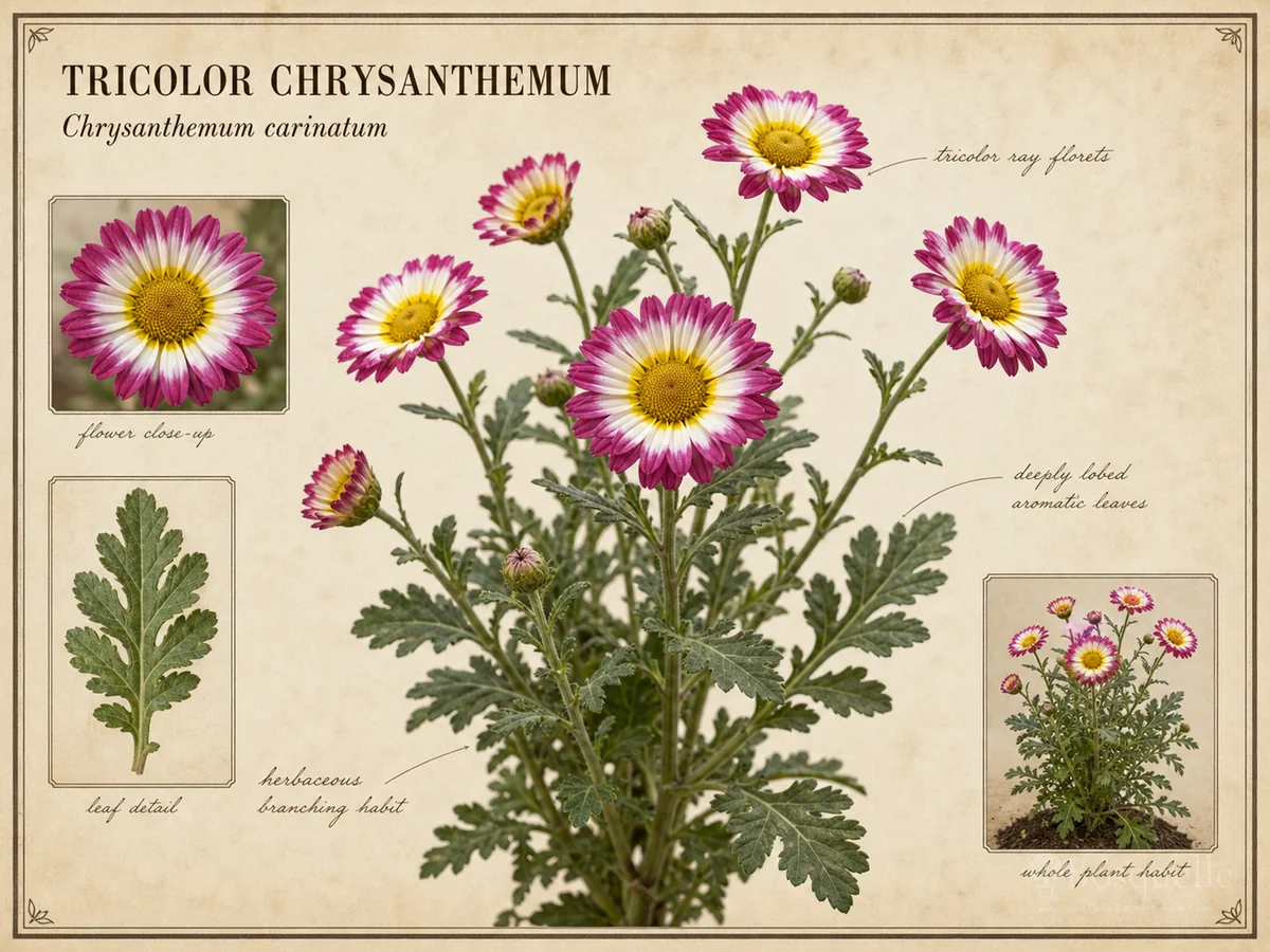 Tricolor Chrysanthemum
