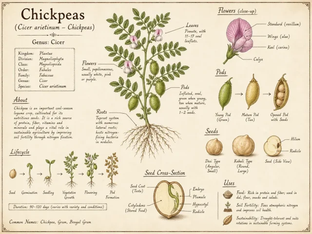 Chickpeas (Cicer arietinum – Chickpeas)