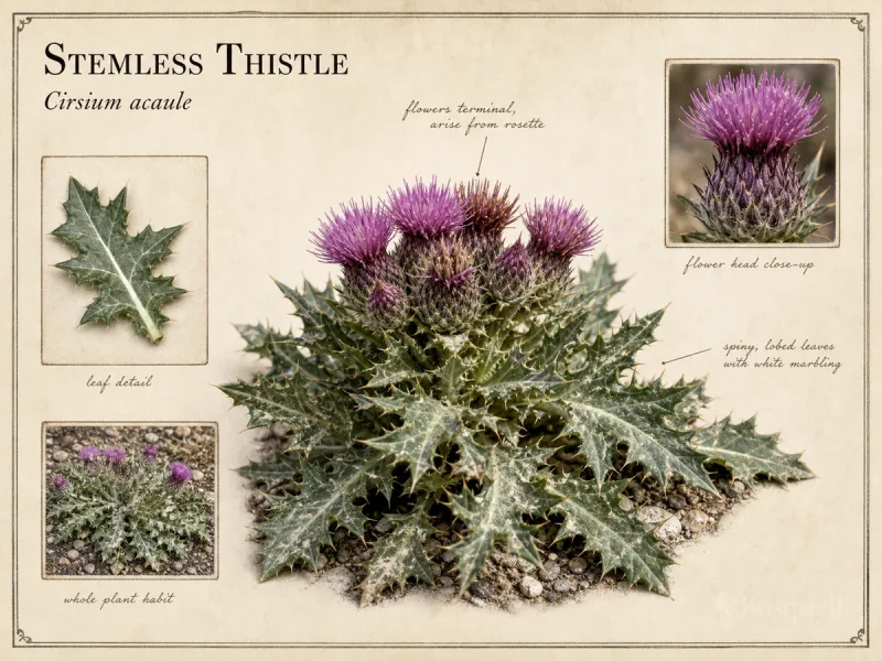 Stemless Thistle