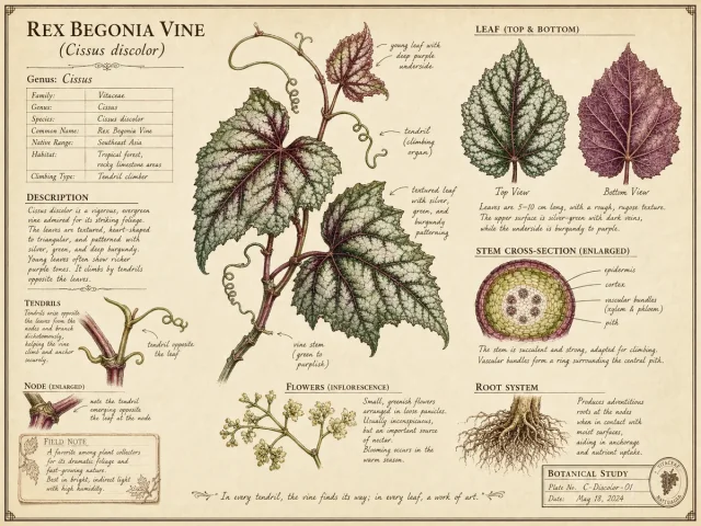 Rex Begonia Vine
