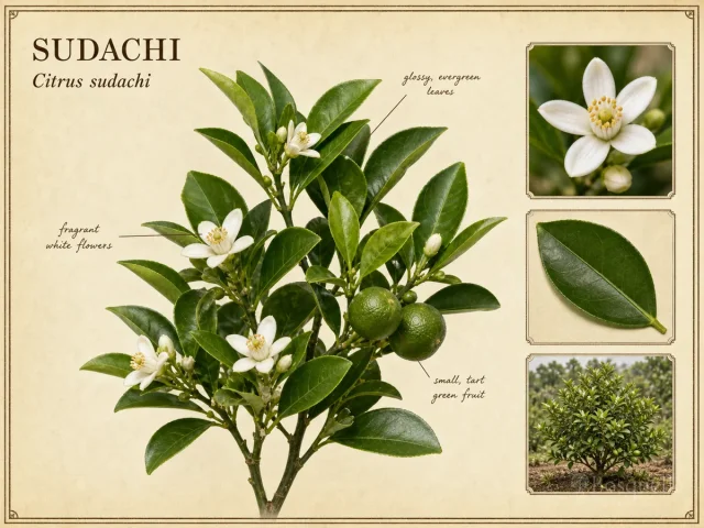 Sudachi (Citrus sudachi)