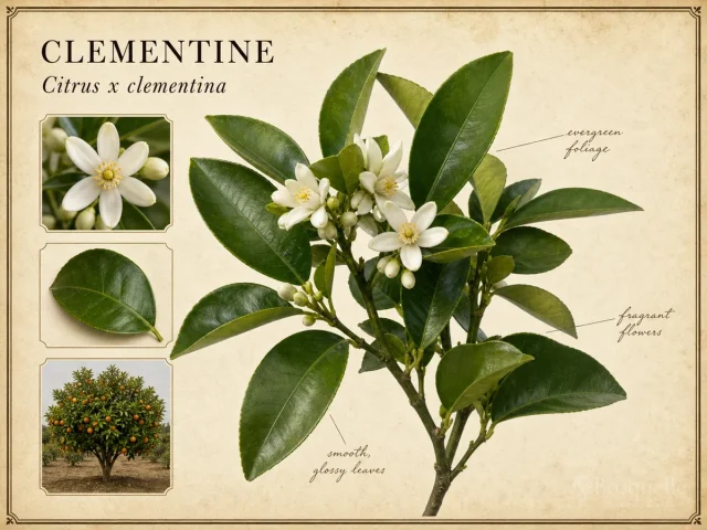 Clementine (Citrus x clementina)