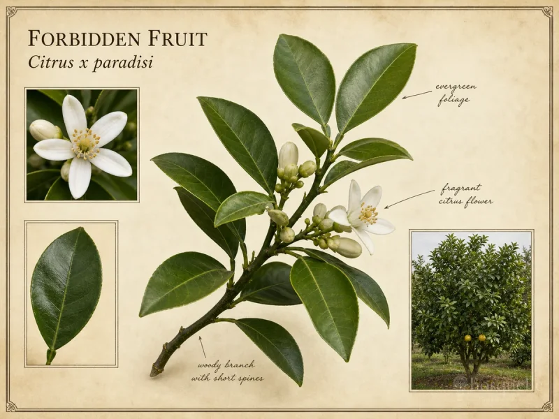 Forbidden Fruit (Citrus x paradisi)