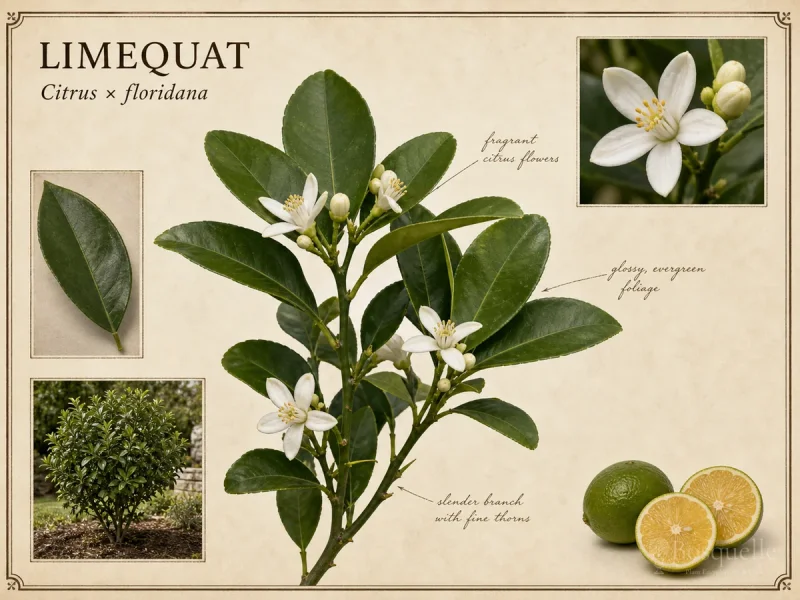 Limequat (Citrus × floridana)