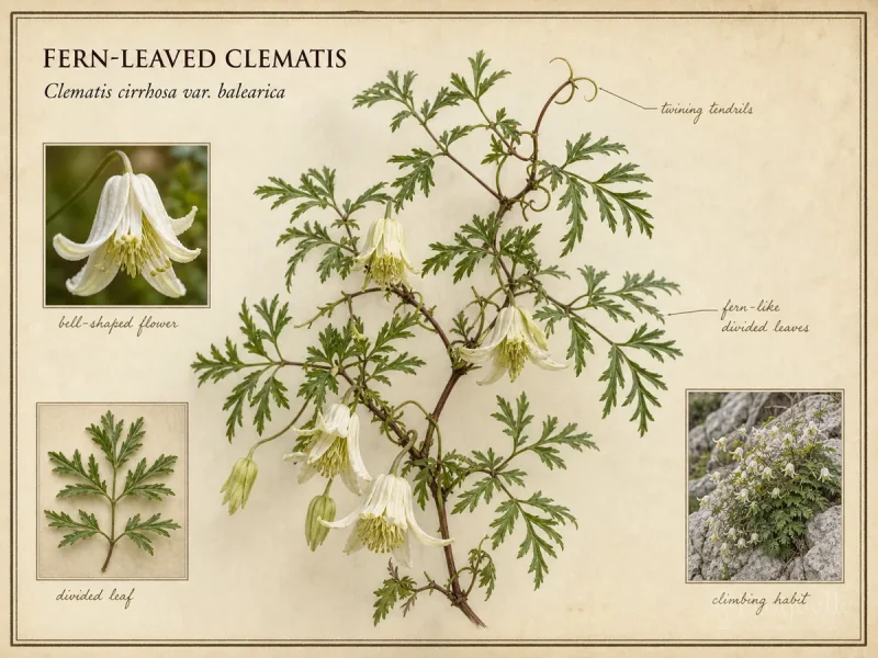 Fern-leaved clematis