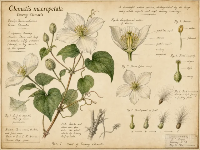 Downy Clematis