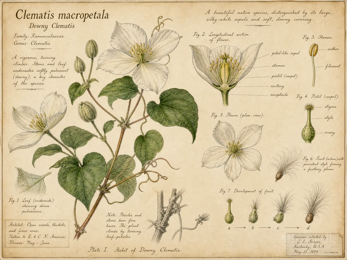 Downy Clematis