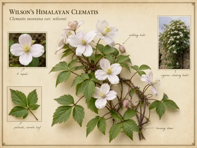Wilson's Himalayan Clematis