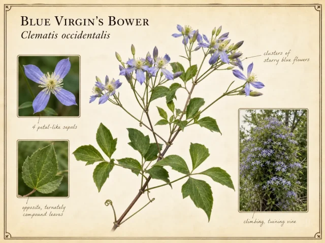 Blue Virgin's Bower