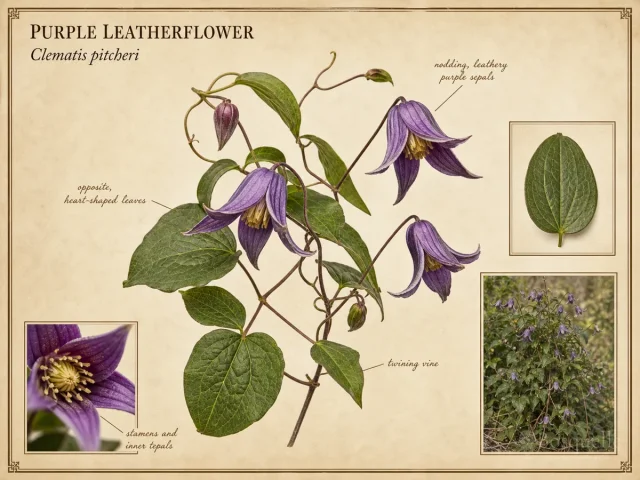 Purple Leatherflower