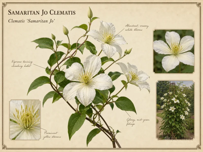 Samaritan Jo Clematis (Clematis Samaritan Jo)