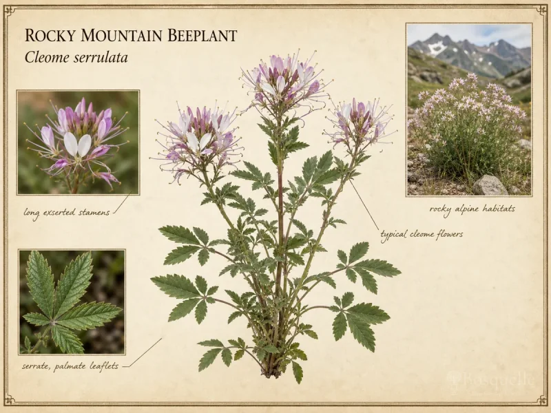 Rocky Mountain Beeplant (Cleome serrulata)
