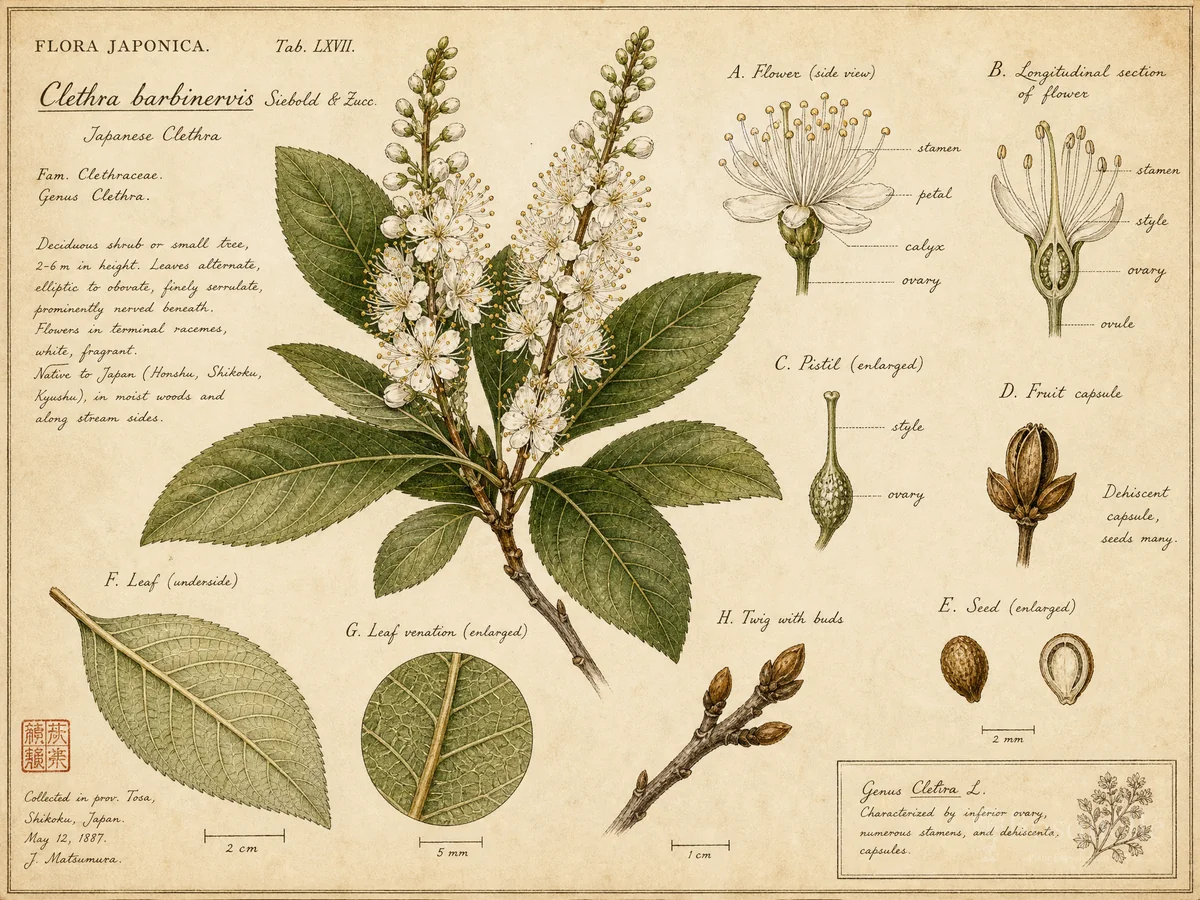 Japanese Clethra