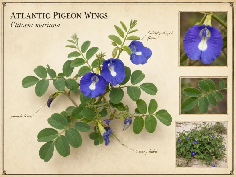 Atlantic Pigeon Wings (Clitoria mariana)