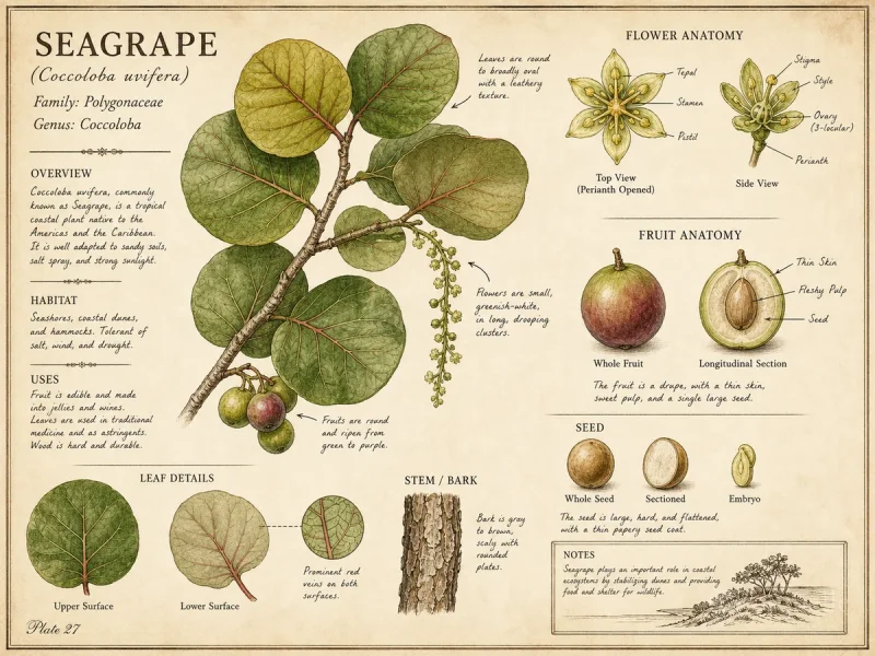 Seagrape (Coccoloba uvifera)