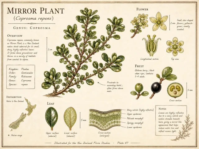 Mirror Plant (Coprosma repens)