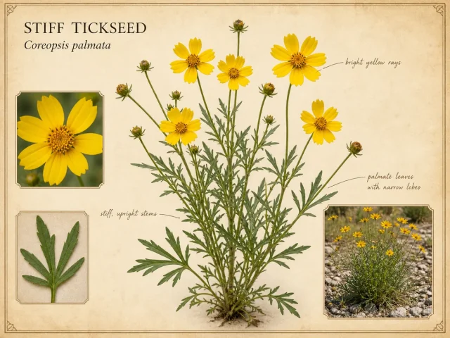 Stiff Tickseed (Coreopsis palmata)